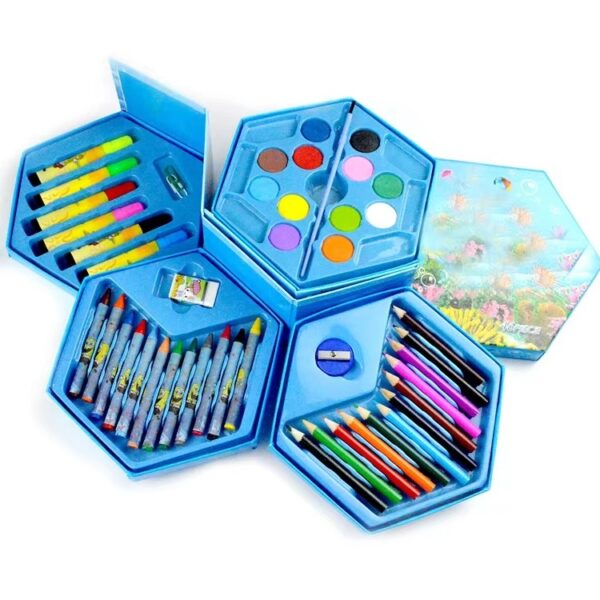 46-Piece Professional DIY Art Set for Kids