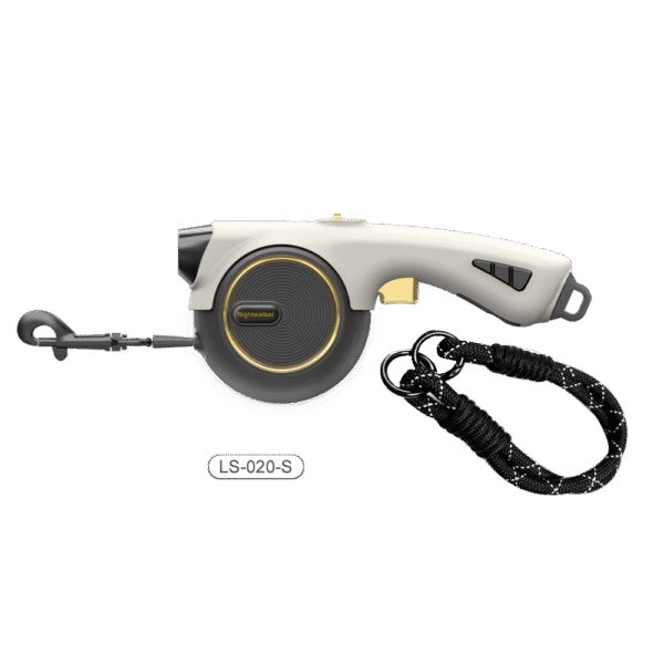 Light-Up USB Rechargeable Retractable Dog Leash